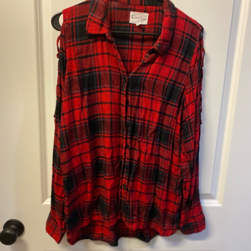 Women’s long sleeve flannel